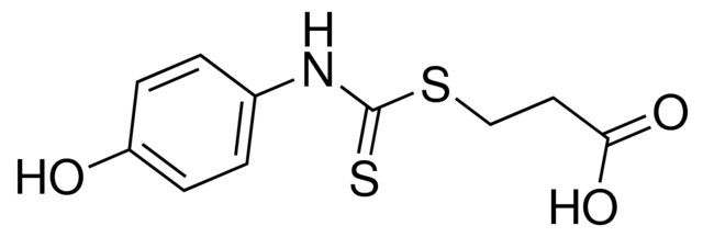 3-{[(4-hydroxyanilino)carbothioyl]sulfanyl}propanoic acid