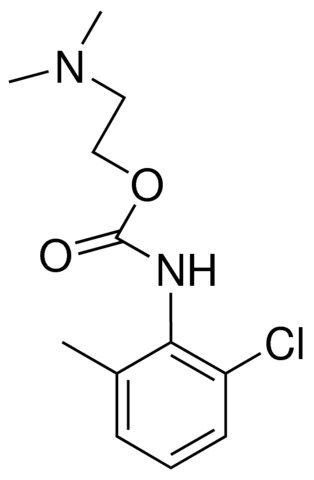 2-DIMETHYLAMINOETHYL N-(2-CHLORO-6-METHYLPHENYL)CARBAMATE