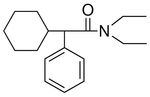 2-cyclohexyl-N,N-diethyl-2-phenylacetamide