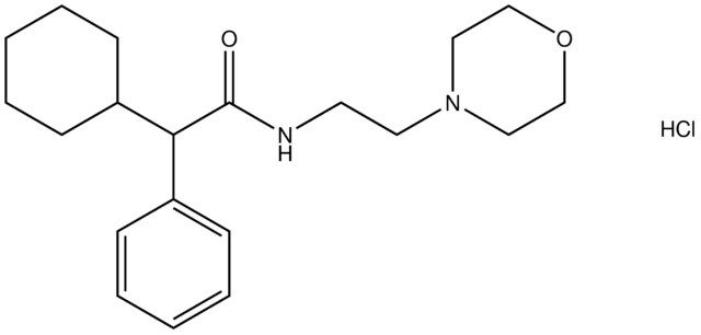 2-cyclohexyl-N-[2-(4-morpholinyl)ethyl]-2-phenylacetamide hydrochloride