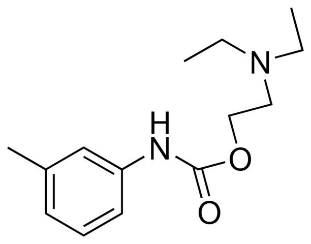 2-DIETHYLAMINOETHYL N-(M-TOLYL)CARBAMATE