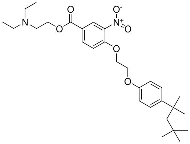 2-DIETHYLAMINOETHYL 3-NITRO-4-(2-(4-TERT-OCTYLPHENOXY)ETHOXY)BENZOATE