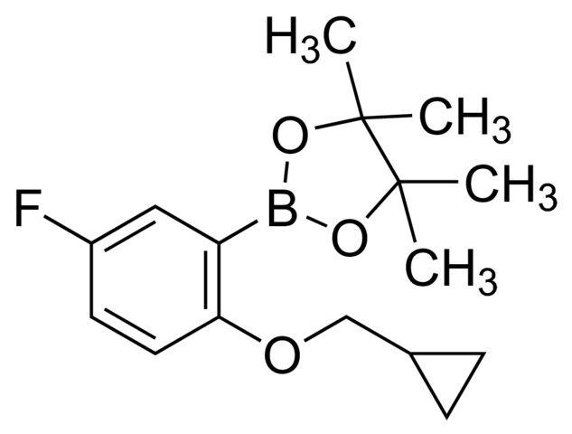 2-Cyclopropylmethoxy-5-fluorophenylboronic acid pinacol ester