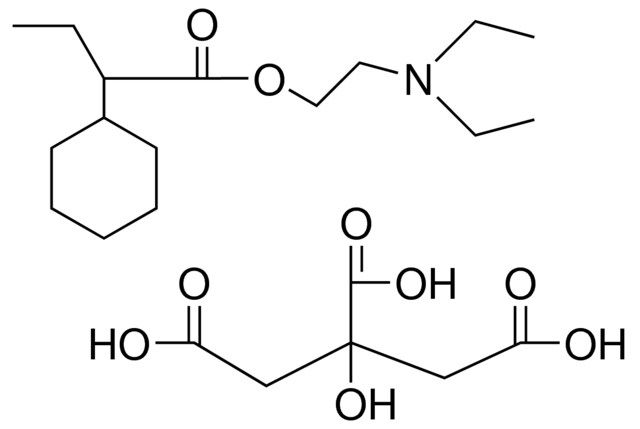 2-DIETHYLAMINOETHYL 2-CYCLOHEXYLBUTYRATE CITRATE