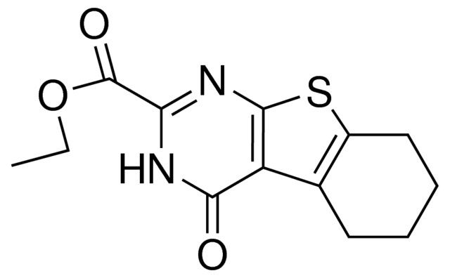 2-ETHOXYCARBONYL-3,4,5,6,7,8-HEXAHYDRO(1)BENZOTHIENO(2,3-D)PYRIMIDIN-4-ONE