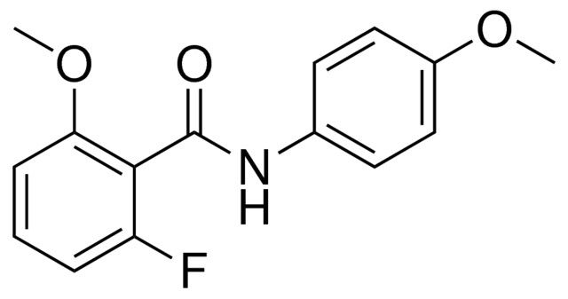 2-FLUORO-6-METHOXY-N-(4-METHOXYPHENYL)BENZAMIDE