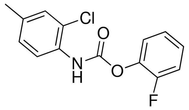 2-FLUOROPHENYL N-(2-CHLORO-4-METHYLPHENYL)CARBAMATE