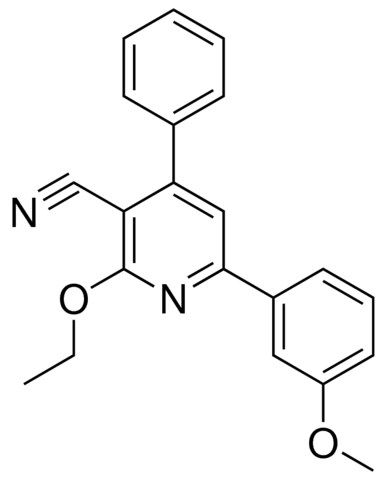 2-ETHOXY-6-(3-METHOXYPHENYL)-4-PHENYLNICOTINONITRILE