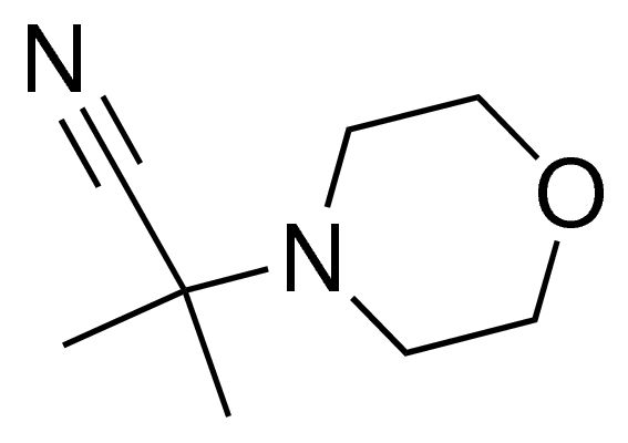 2-methyl-2-(4-morpholinyl)propanenitrile