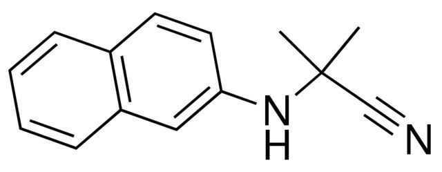 2-methyl-2-(2-naphthylamino)propanenitrile