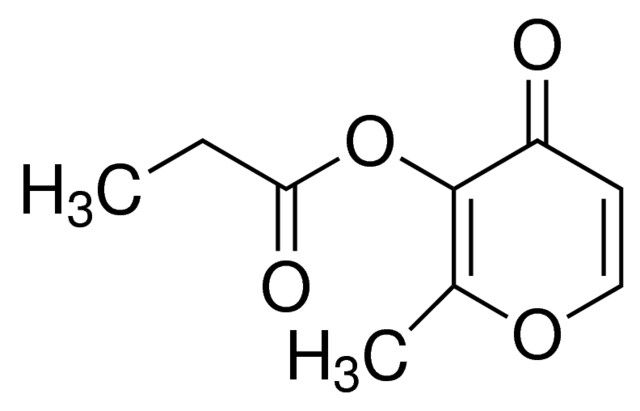 2-Methyl-4-oxo-4<i>H</i>-pyran-3-yl propionate