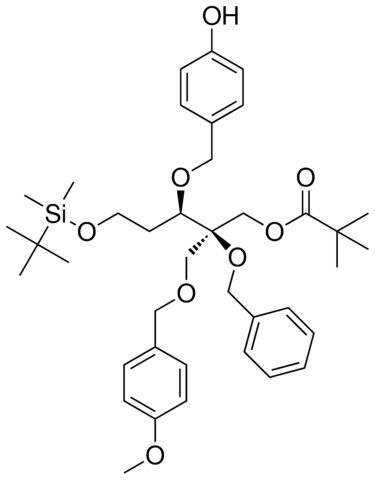 2-O-BENZYL-5-O-[TERT-BUTYL(DIMETHYL)SILYL]-4-DEOXY-2-C-{[(2,2-DIMETHYLPROPANOYL)OXY]METHYL}-3-O-(4-HYDROXYBENZYL)-1-O-(4-METHOXYBENZYL)-D-ERYTHRO-PENTITOL