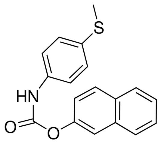 2-NAPHTHYL N-(4-(METHYLTHIO)PHENYL)CARBAMATE