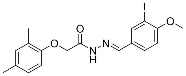 2-(2,4-DIMETHYL-PHENOXY)-ACETIC ACID (3-IODO-4-METHOXY-BENZYLIDENE)-HYDRAZIDE