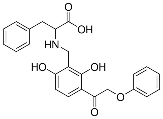 2-(2,6-DIHYDROXY-3-PHENOXYACETYL-BENZYLAMINO)-3-PHENYL-PROPIONIC ACID