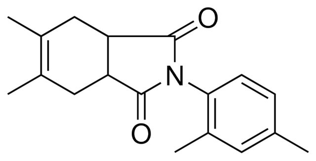 2-(2,4-DIMETHYL-PHENYL)-5,6-DIMETHYL-3A,4,7,7A-TETRAHYDRO-ISOINDOLE-1,3-DIONE