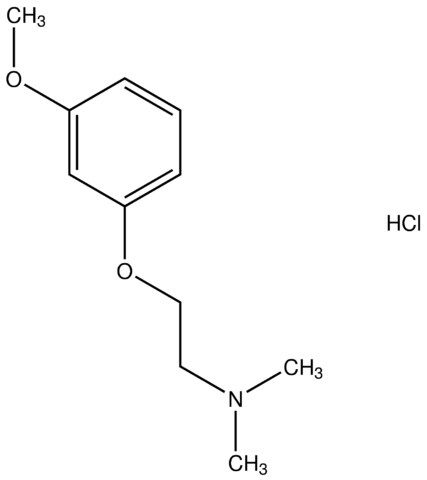 2-(3-methoxyphenoxy)-N,N-dimethylethanamine hydrochloride