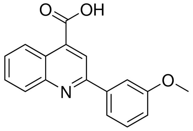 2-(3-METHOXY-PHENYL)-QUINOLINE-4-CARBOXYLIC ACID