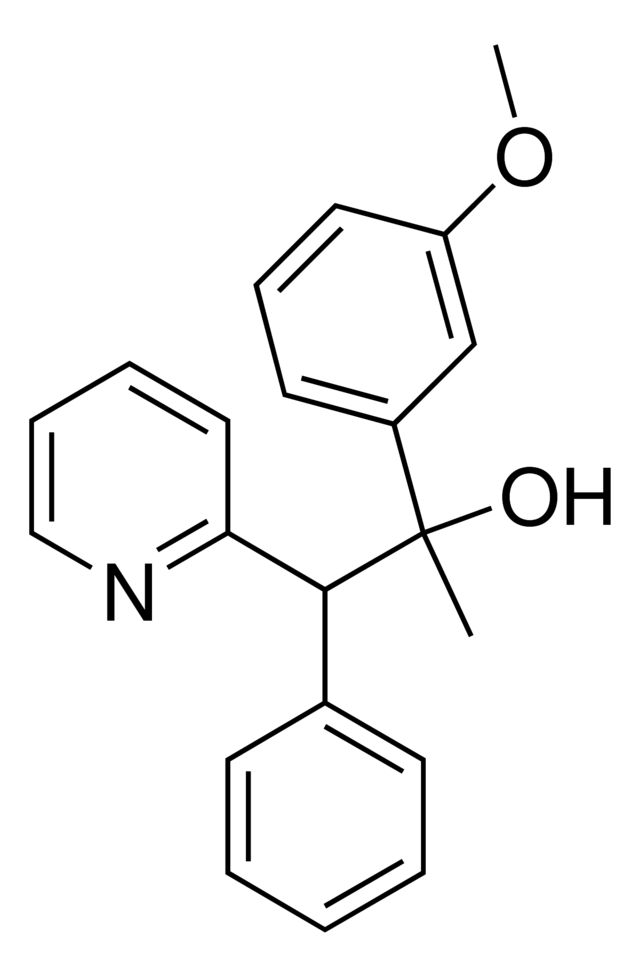 2-(3-Methoxyphenyl)-1-phenyl-1-(2-pyridinyl)-2-propanol