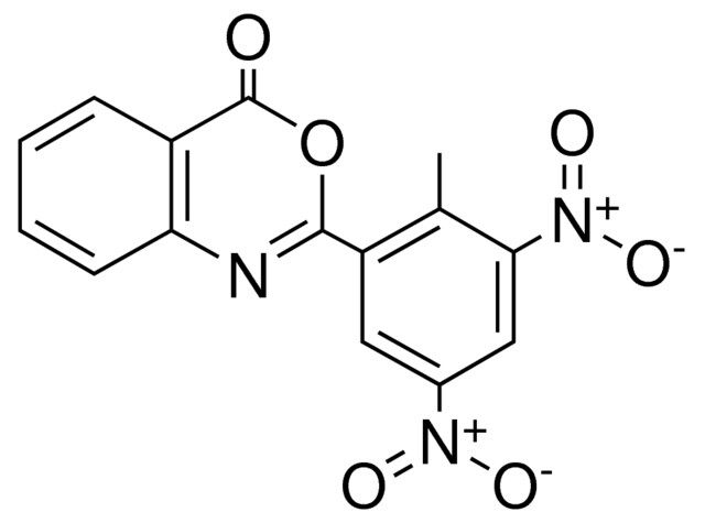 2-(3,5-DINITRO-2-METHYLPHENYL)-4H-3,1-BENZOXAZIN-4-ONE