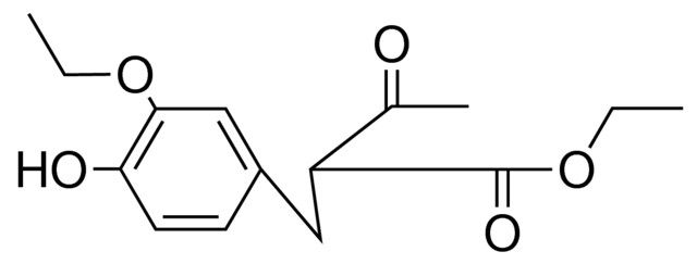 2-(3-ETHOXY-4-HYDROXY-BENZYL)-3-OXO-BUTYRIC ACID ETHYL ESTER