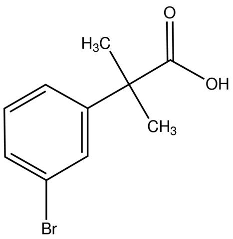 2-(3-Bromophenyl)-2-methylpropanoic acid