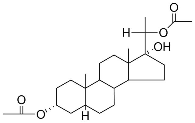 17-ALPHA-HYDROXY-5-BETA-PREGNANE-3-ALPHA,20-ALPHA-DIYL DIACETATE