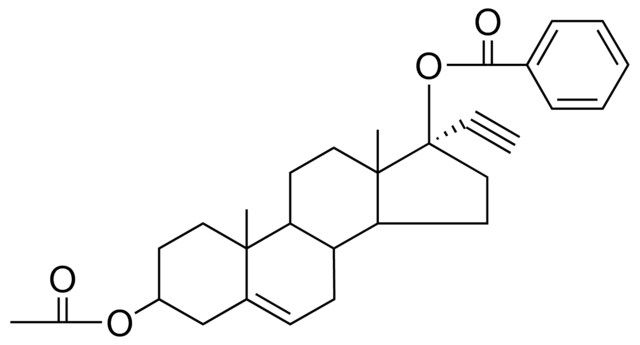 17-ALPHA-PREGN-5-EN-20-YNE-3-BETA,17-BETA-DIYL 3-ACETATE 17-BENZOATE