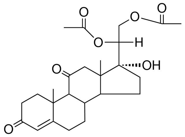 17-ALPHA-HYDROXY-3,11-DIOXOPREGN-4-ENE-20-BETA,21-DIYL DIACETATE