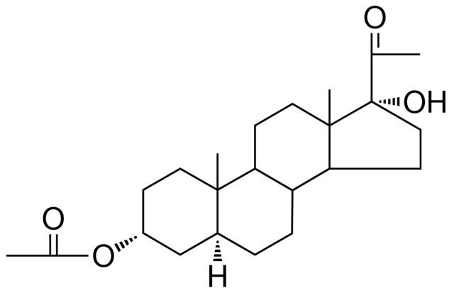 17-ALPHA-HYDROXY-20-OXO-5-ALPHA-PREGNAN-3-ALPHA-YL ACETATE