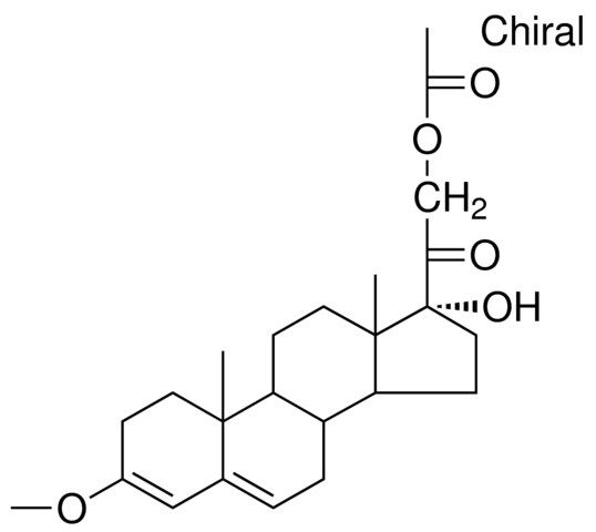 17-hydroxy-3-methoxy-20-oxopregna-3,5-dien-21-yl acetate