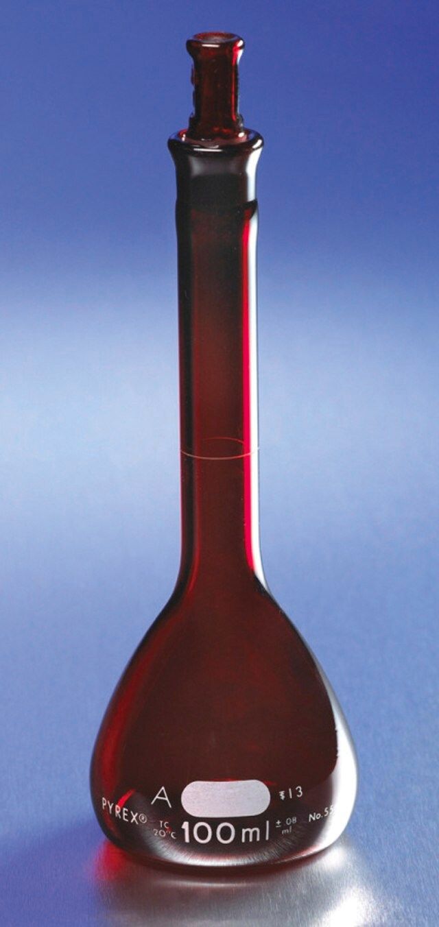 Corning<sup>®</sup> volumetric flask, CRT/SR, 500 mL, Corning<sup>®</sup> 55680