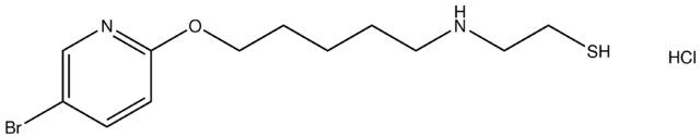 2-({5-[(5-bromo-2-pyridinyl)oxy]pentyl}amino)ethanethiol hydrochloride