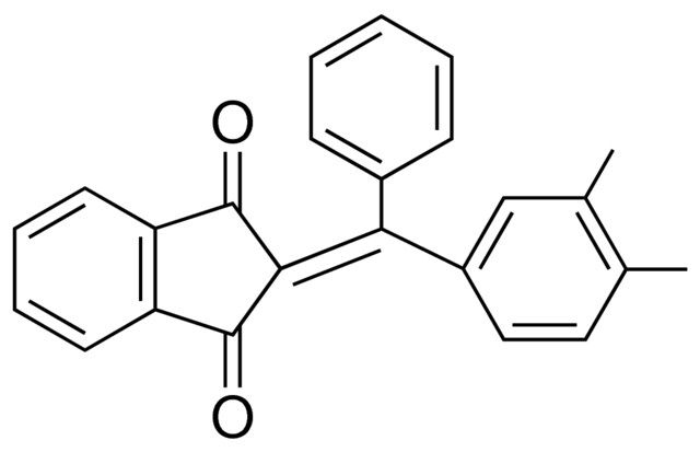 2-((3,4-DIMETHYL-PHENYL)-PHENYL-METHYLENE)-INDAN-1,3-DIONE