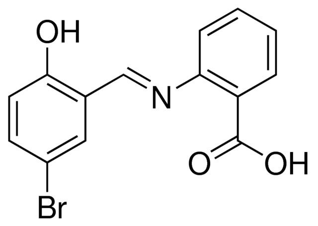 2-((5-BROMO-2-HYDROXY-BENZYLIDENE)-AMINO)-BENZOIC ACID