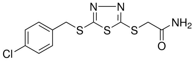 2-((5-((4-CHLOROBENZYL)THIO)-1,3,4-THIADIAZOL-2-YL)THIO)ACETAMIDE