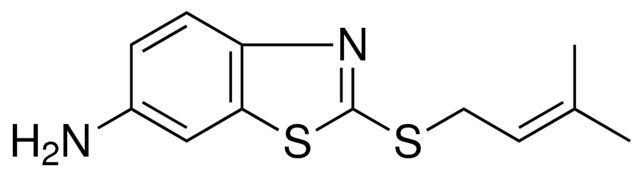 2-((3-METHYL-2-BUTENYL)THIO)-1,3-BENZOTHIAZOL-6-YLAMINE