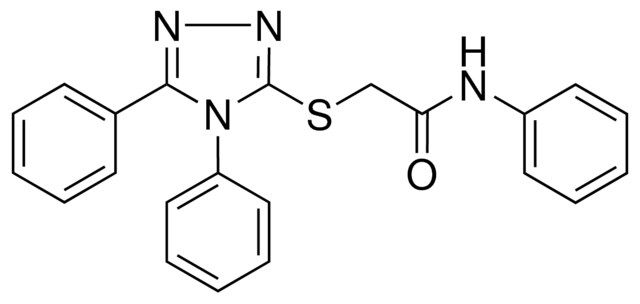 2-((4,5-DIPHENYL-4H-1,2,4-TRIAZOL-3-YL)THIO)-N-PHENYLACETAMIDE