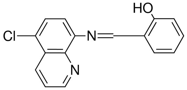 2-((5-CHLORO-QUINOLIN-8-YLIMINO)-METHYL)-PHENOL