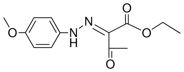 2-((4-METHOXY-PHENYL)-HYDRAZONO)-3-OXO-BUTYRIC ACID ETHYL ESTER