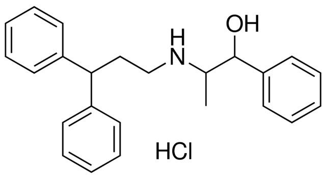 2-((3,3-DIPHENYLPROPYL)AMINO)-1-PHENYL-1-PROPANOL HYDROCHLORIDE