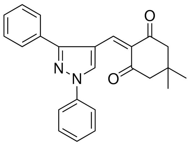 2-(1,3-DIPHENYL-1H-PYRAZOL-4-YLMETHYLENE)-5,5-DIMETHYL-CYCLOHEXANE-1,3-DIONE