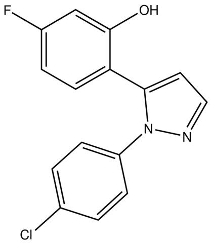 2-(1-(4-Chlorophenyl)-1<i>H</i>-pyrazol-5-yl)-5-fluorophenol