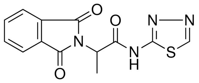 2-(1,3-DIOXO-1,3-DIHYDRO-ISOINDOL-2-YL)-N-(1,3,4)THIADIAZOL-2-YL-PROPIONAMIDE