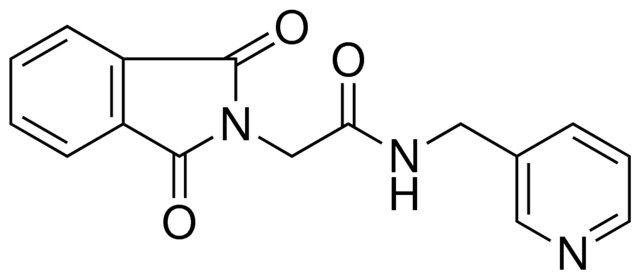 2-(1,3-DIOXO-1,3-DIHYDRO-2H-ISOINDOL-2-YL)-N-(3-PYRIDINYLMETHYL)ACETAMIDE