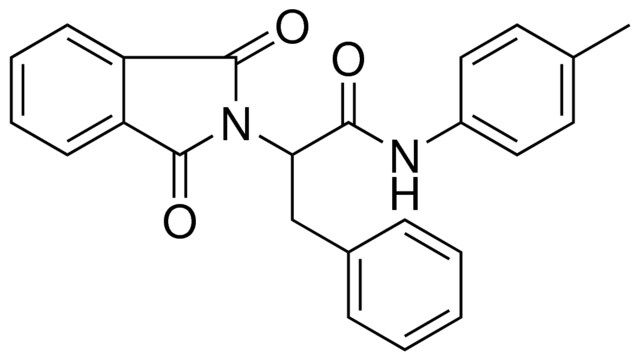 2-(1,3-DIOXO-1,3-DIHYDRO-ISOINDOL-2-YL)-3-PHENYL-N-P-TOLYL-PROPIONAMIDE