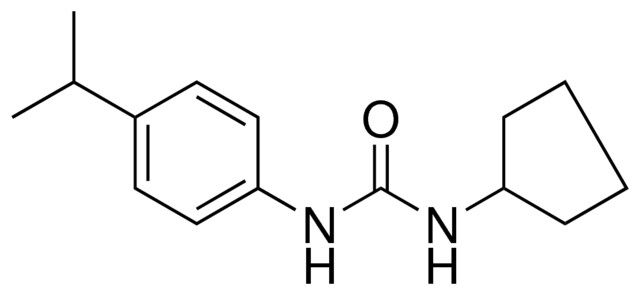 1-CYCLOPENTYL-3-(4-ISOPROPYLPHENYL)UREA