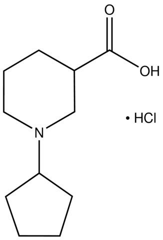 1-Cyclopentyl-3-piperidinecarboxylic acid hydrochloride