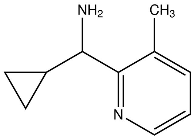 1-Cyclopropyl-1-(3-methyl-2-pyridinyl)methanamine