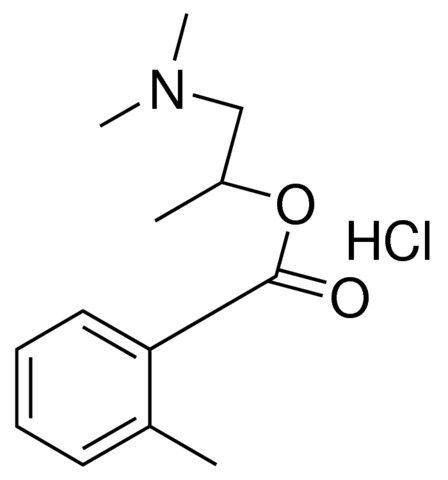 1-DIMETHYLAMINO-2-PROPYL O-TOLUATE HYDROCHLORIDE